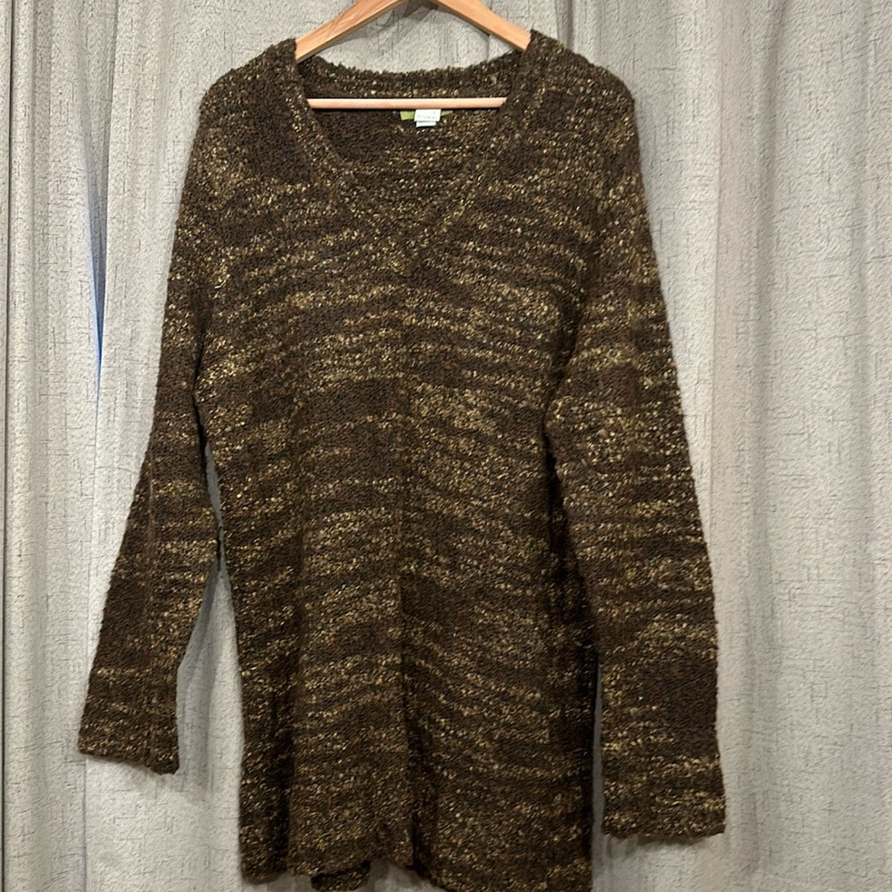 Women’s vneck tunic sweater size XL